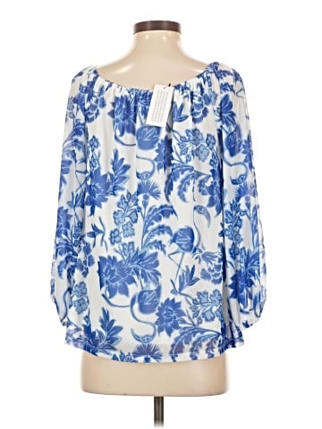 G by Giuliana Rancic 3/4 Sleeve Blouse (view 2)