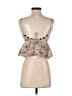 Zara Brown Tan Sleeveless Blouse Size XS - photo 2