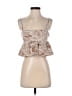 Zara Brown Tan Sleeveless Blouse Size XS - photo 1