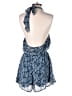 Trixxi 100% Polyester Paisley Blue Romper Size S - photo 2