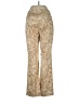 Sigrid Olsen Animal Print Gold Casual Pants Size 10 - photo 2