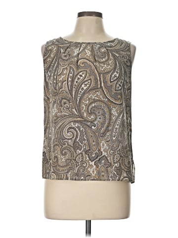 Talbots Sleeveless Silk Top (view 1)