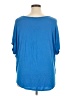 Tresics Blue Short Sleeve Top Size XL - photo 2
