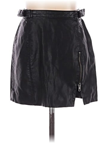 Free People Faux Leather Skirt (view 1)