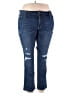 Old Navy Hearts Blue Jeans Size 22 - photo 1