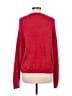 Unbranded Solid Red Pullover Sweater Size M - photo 2
