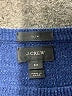 J.Crew 100% Cotton Blue Pullover Sweater Size M - photo 4