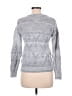 Nine West Metallic Silver Pullover Sweater Size M - photo 2