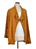 Amaryllis 100% Polyester Gold Cardigan Size 1X - photo 1