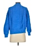 J.Crew 100% Cotton Solid Blue Pullover Sweater Size S - photo 2