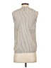 Everlane 100% Silk Silver Sleeveless Silk Top Size 00 - photo 2
