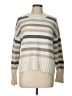 Gap Stripes Ivory Pullover Sweater Size L - photo 1