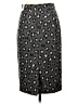 Ann Taylor LOFT Polka Dots Gray Formal Skirt Size S - photo 2