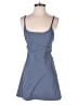 Unbranded Solid Blue Gray Cocktail Dress Size M (estimated) - photo 1