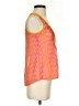 Kirra 100% Polyester Orange Sleeveless Blouse Size XS - photo 4