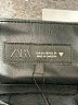 Zara 100% Polyester Metallic Silver Shorts Size XS - photo 3