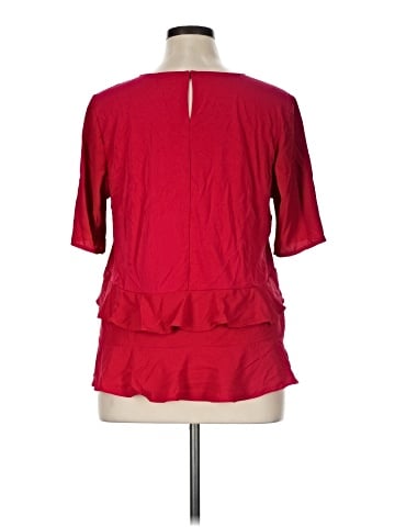 Ann Taylor Short Sleeve Blouse (view 2)