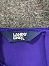 Lands' End 100% Polyester Solid Purple Short Sleeve Blouse Size 8 - photo 7