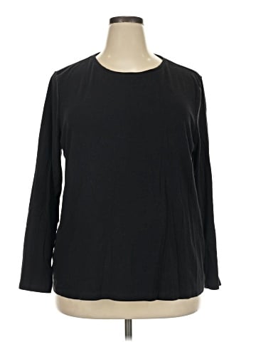 Lane Bryant 3/4 Sleeve T-Shirt (view 1)