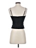 J.Crew 100% Polyester Black Sleeveless Top Size 0 - photo 2