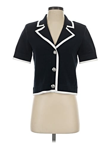 Veronica Beard Short Sleeve Blouse (view 1)