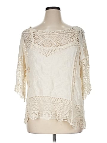 Democracy 3/4 Sleeve Blouse (view 1)