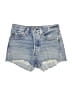 Levi's 100% Cotton Blue Denim Shorts Size 26 waist - photo 1