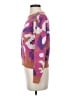 Fate 100% Cotton Print Purple Pullover Sweater Size S - photo 5
