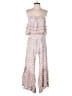 Japna 100% Rayon Paisley Ivory Jumpsuit Size S - photo 1