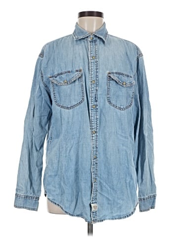 Levi Strauss Signature Long Sleeve Button-Down Shirt (view 1)