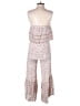 Japna 100% Rayon Paisley Ivory Jumpsuit Size S - photo 2