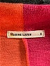 Marine Layer Color Block Orange Short Sleeve Blouse Size S - photo 7