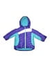 AQ 100% Polyester Color Block White Purple Snow Jacket 12-18 MO / 18 MO - photo 1