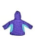 AQ 100% Polyester Color Block White Purple Snow Jacket 12-18 MO / 18 MO - photo 2