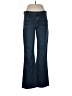 Gap Solid Blue Jeans Size 10 - photo 1