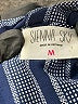 Sienna Sky Stripes Blue Jumpsuit Size M - photo 4