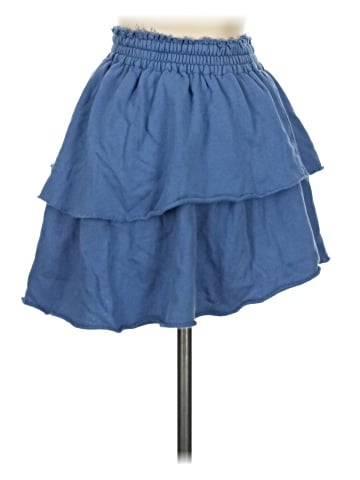 Aerie Denim Skirt (view 2)