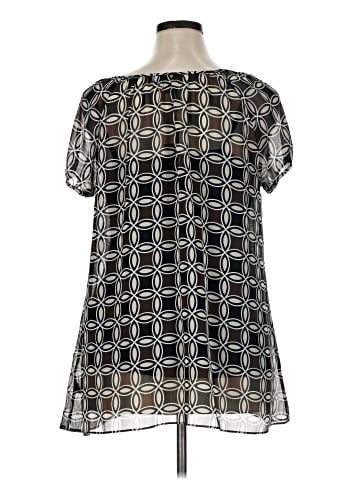Style&Co Short Sleeve Blouse (view 2)