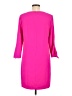 CeCe 100% Polyester Solid Pink Casual Dress Size 6 - photo 2