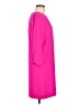 CeCe 100% Polyester Solid Pink Casual Dress Size 6 - photo 4