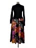 Oddi Print Black Casual Dress Size XL - photo 2