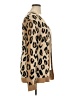 Apt. 9 100% Acrylic Animal Print Tan Cardigan Size XL - photo 4