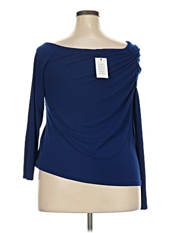 ELOQUII 3/4 Sleeve Top (view 2)
