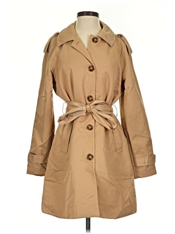 Ellen Tracy Trenchcoat (view 1)