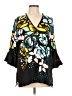 Escada 100% Silk Black 3/4 Sleeve Silk Top Size EU 44 / US 14 - photo 1