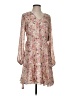 Express 100% Polyester Floral Pink Casual Dress Size XS - photo 1