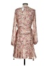 Express 100% Polyester Floral Pink Casual Dress Size XS - photo 2
