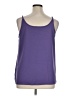 Shein 100% Polyester Purple Sleeveless Blouse Size XL - photo 2