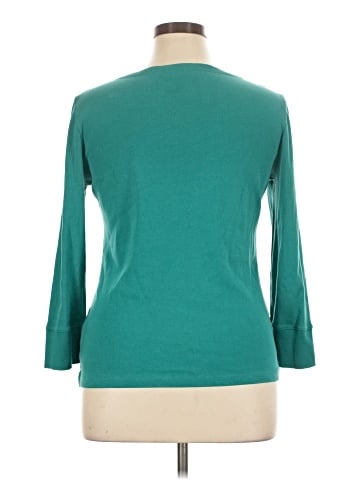 Jones New York Signature 3/4 Sleeve Top (view 2)