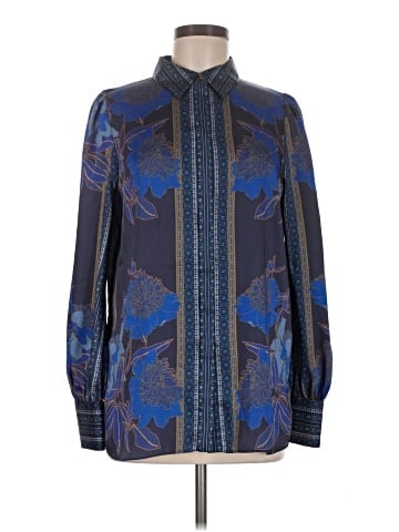 Elie Tahari Long Sleeve Blouse (view 1)
